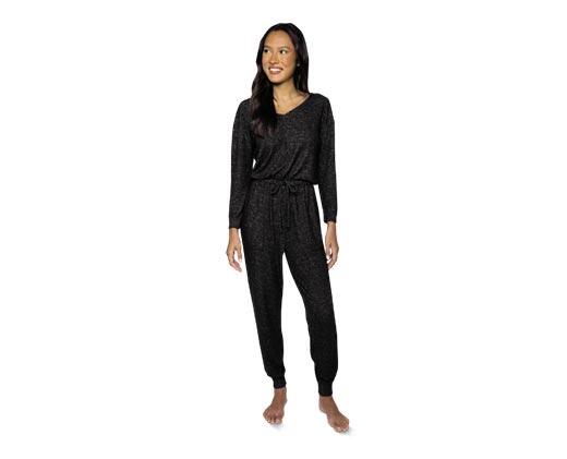 Serra 
 Ladies' Long-Sleeve Cozy Lounge Romper