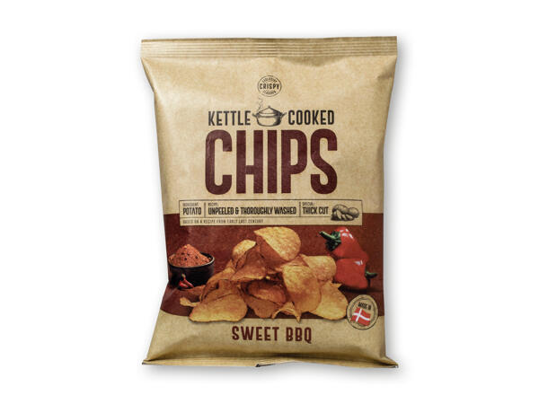 Taffel eller Kettle Cooked chips