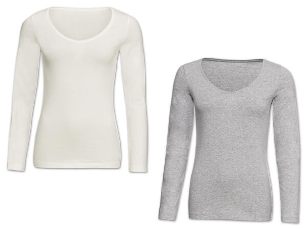 Damen Langarmshirts, 2 Stück