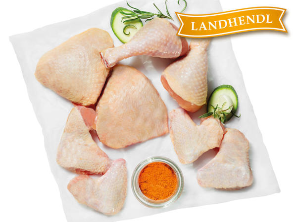 LANDHENDL Frische österreichische Hendl-Grillplatte