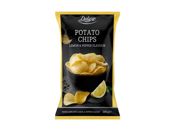 Chips au citron et au poivre