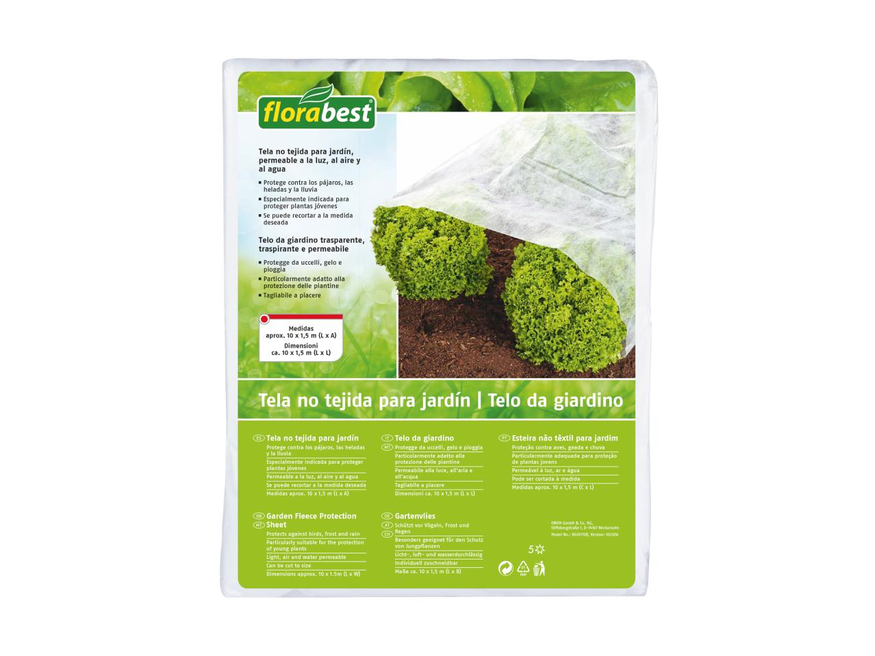 Mulching or Garden Protection Sheet