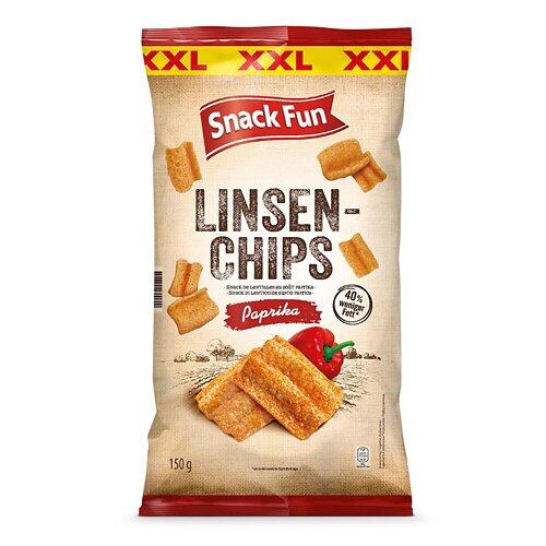 SNACK FUN XXL Linsenchips, Paprika