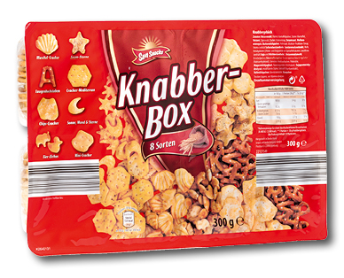 Assortiment à grignoter SUN SNACKS
