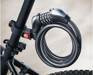 Bike Lock with LED Light