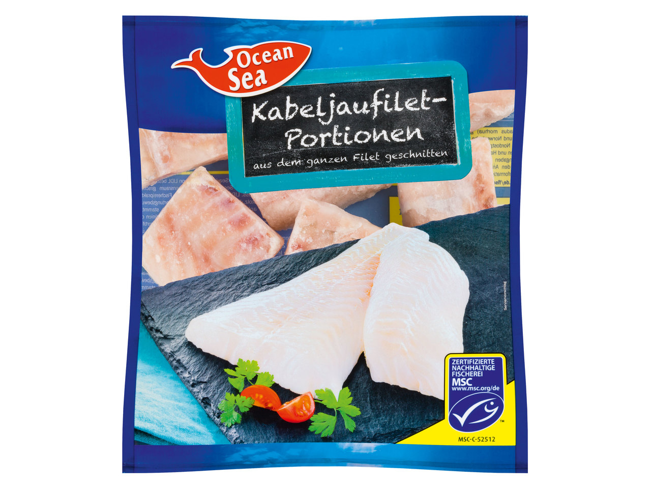 OCEAN SEA Kabeljaufilet-Portionen