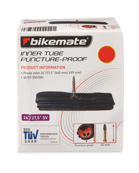 26/27.5" Presta Valve Bicycle Tube