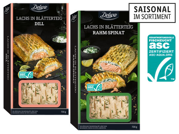 ASC Lachs in Blätterteig