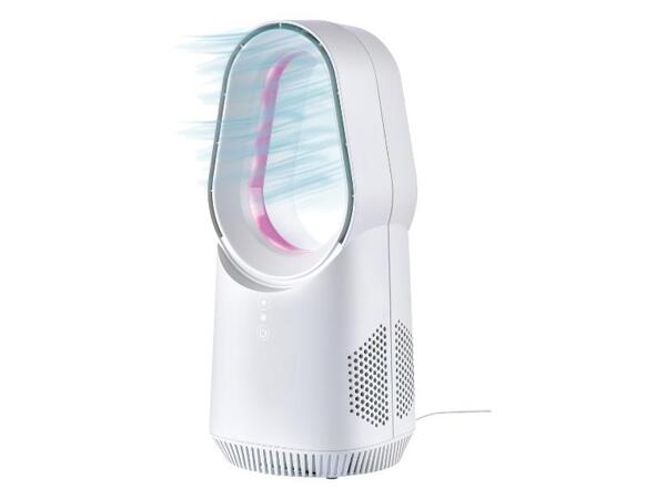 Stolní mini ventilátor s LED osvětlením
