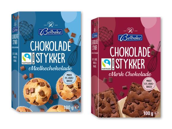BELBAKE Chokoladestykker