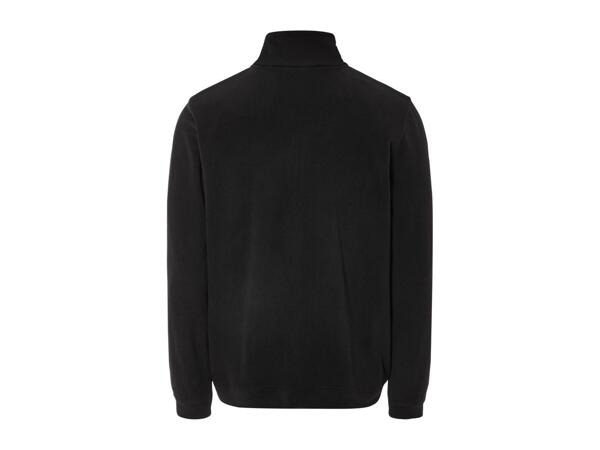 Black Livergy Men's Fleece Tracksuit - 2 Piece Set