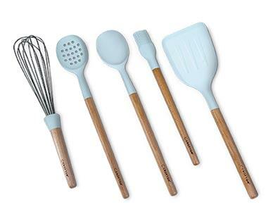 Crofton 
 Beechwood & Silicone Utensils