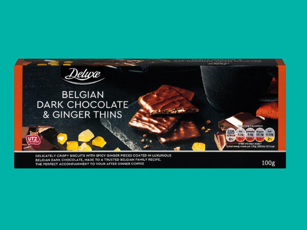 Deluxe Belgian Chocolate Thins