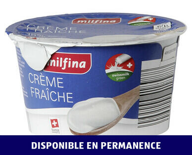 MILFINA 
 CRÈME FRAÎCHE