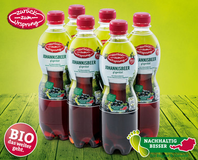 ZURÜCK ZUM URSPRUNG Österreichische Bio-Säfte gespritzt