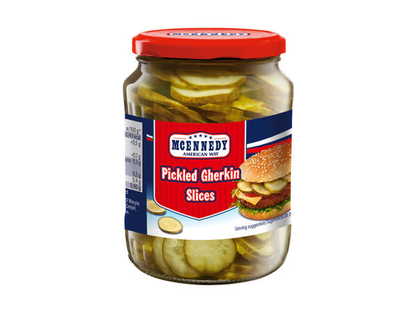 Cornichons pour burgers