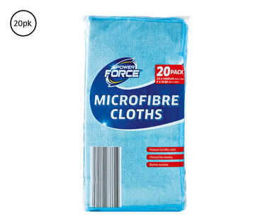 Microfibre Cloths Bulk 20pk