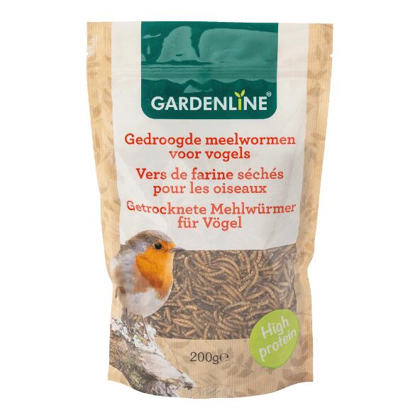 GARDENLINE(R) 				Vers de farine séchés pour oiseaux