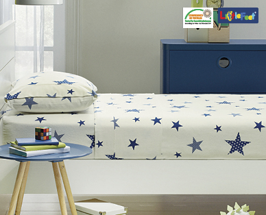 FLANNELETTE FITTED SHEET SET – SINGLE SIZE