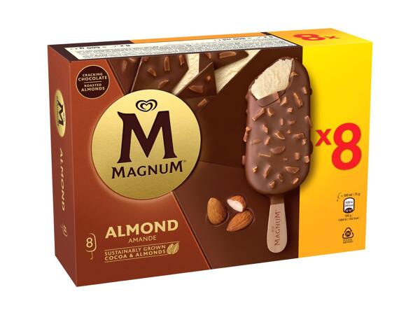 Glace aux amandes Magnum Lusso