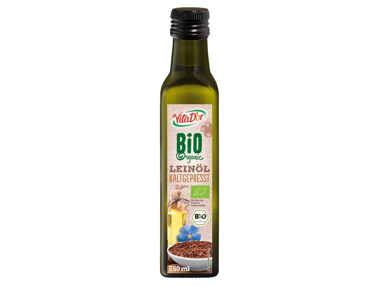 VITA D‘OR Bio-Leinöl