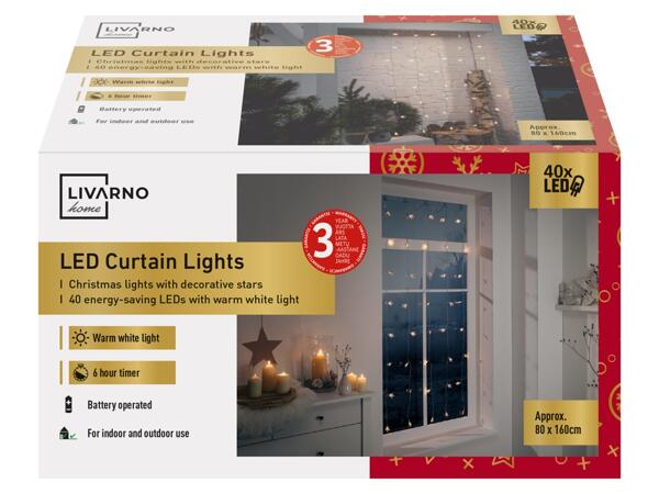 LED-ljusgardin