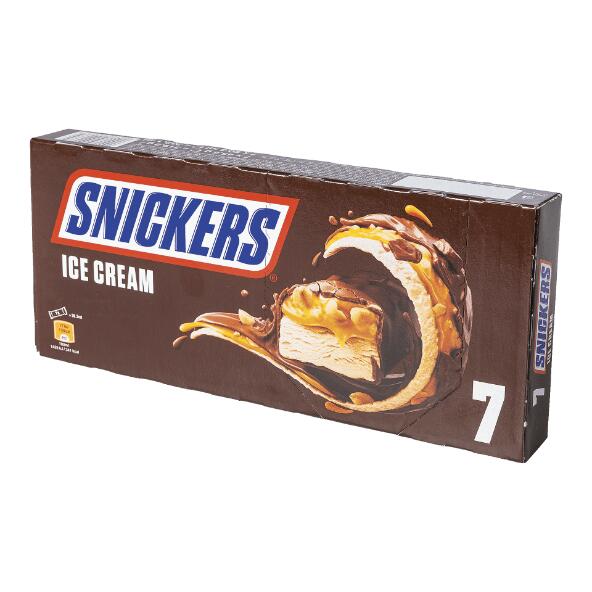 SNICKERS(R) 				Bâtonnets glacés, 7 pcs
