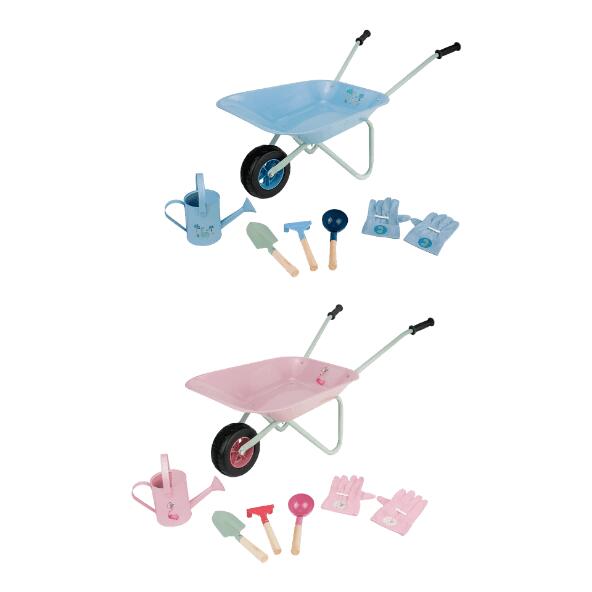 GARDENLINE(R) 				Brouette et accessoires pour enfants, 6 pcs