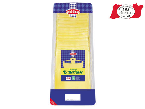 Schärdinger Butterkäse in Scheiben