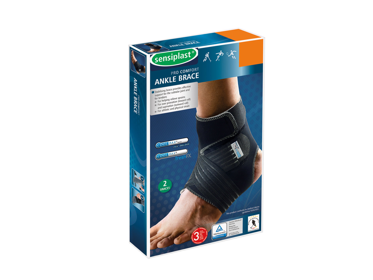 Sensiplast Pro Comfort Ankle Braces1
