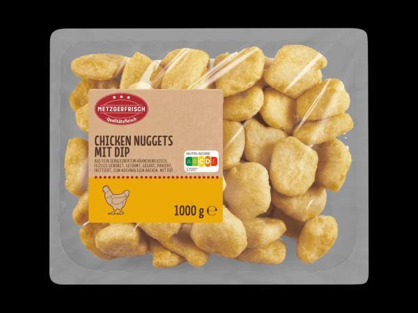 Chicken Nuggets mit Dips
