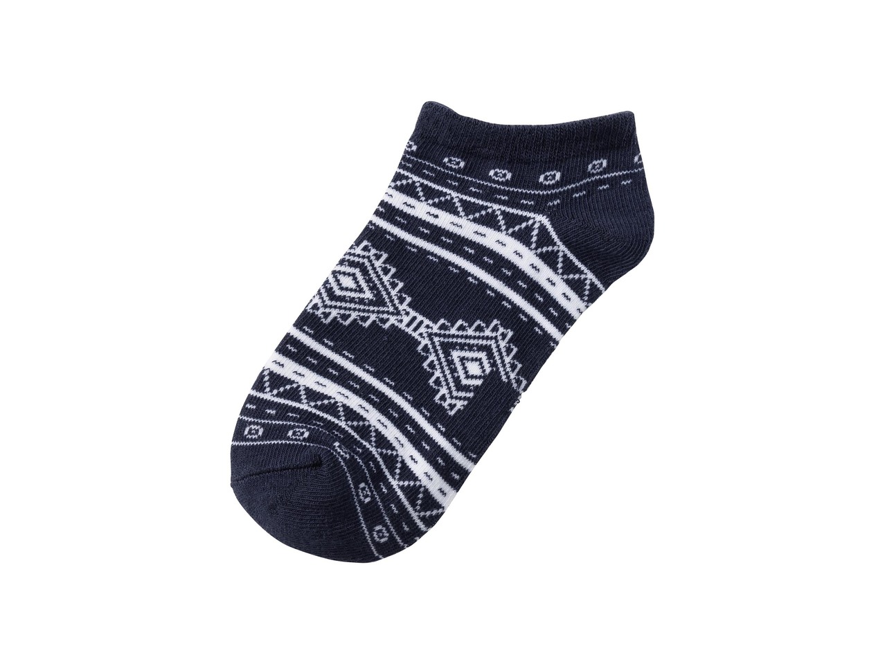 Girls' Trainer Socks, 3 Pairs