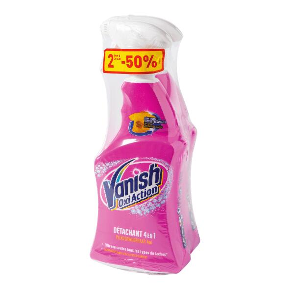 VANISH(R) 				Spray Oxi Action, 2 pcs