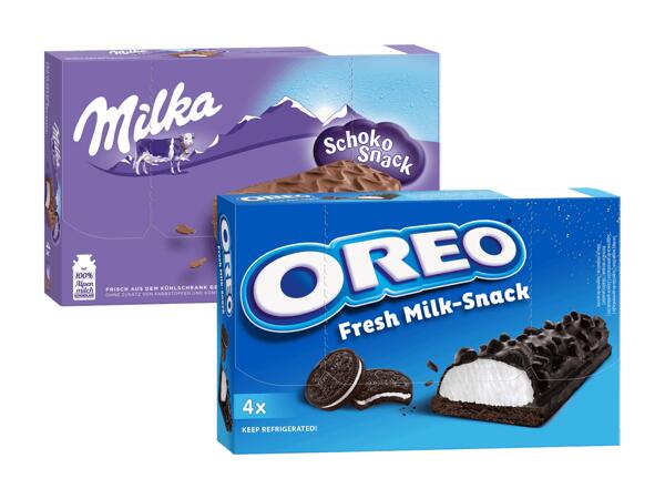 Schoko Snack oder Fresh Milk-Snack