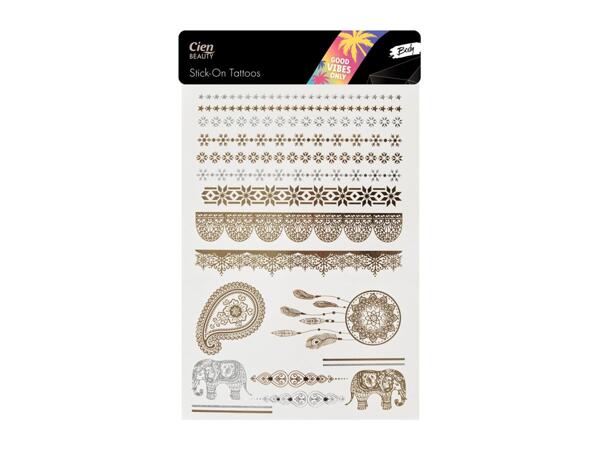 Cien Beauty Stick-On Tattoos