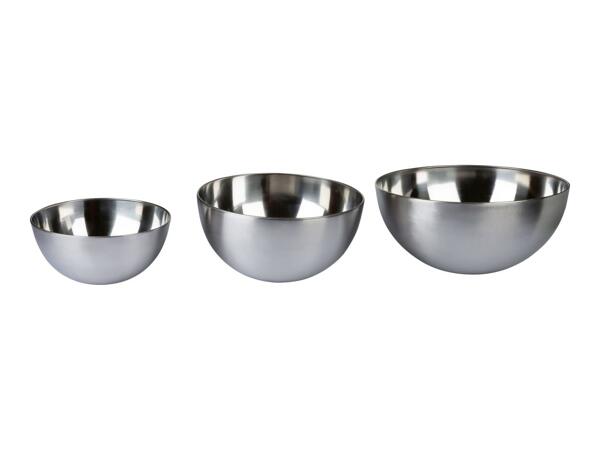 Ernesto Stainless Steel Bowl Set - Set of 3