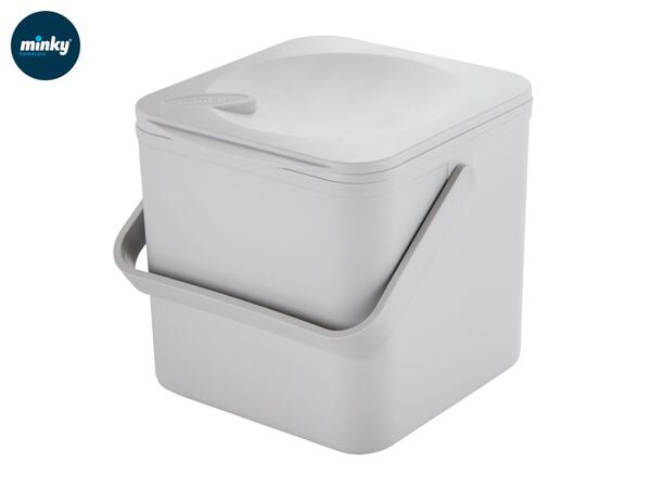 Minky 3.5L Grey Food Caddy