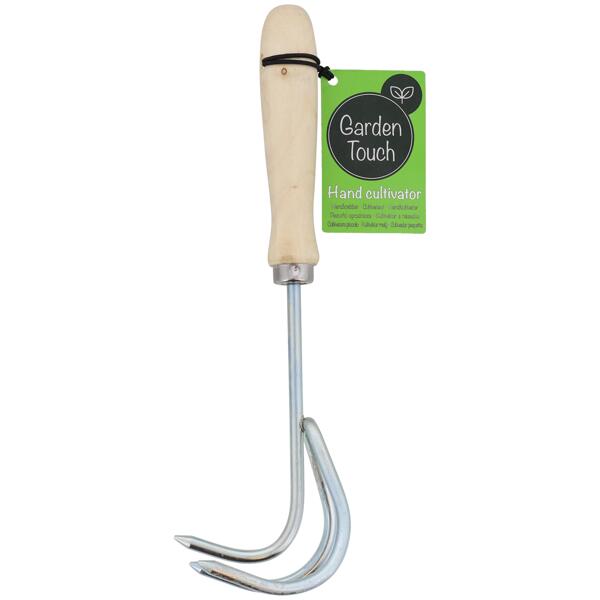 Garden Touch drietand handkrabber