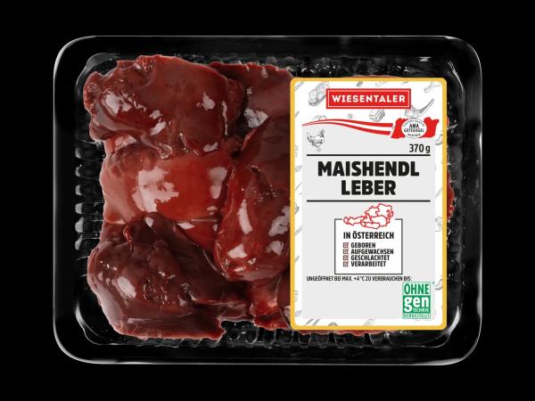 Frische Maishendl Leber