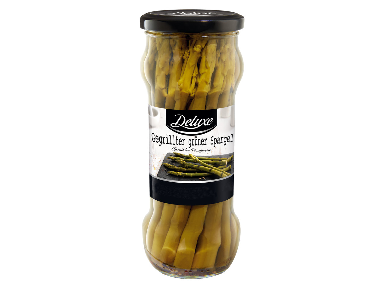 DELUXE Gegrillter grüner Spargel