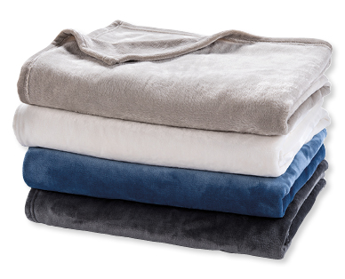Couverture en peluche en microfibres MY LIVING STYLE