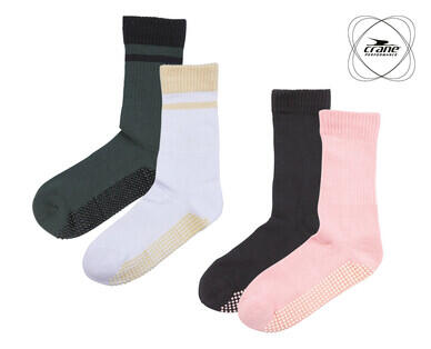 Women's Yoga Grip Socks 2pk 