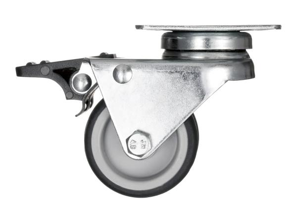 Parkside Dual Wheel Castors - 4 Pack