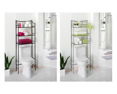Easy Home Bathroom Space Saver Shelf