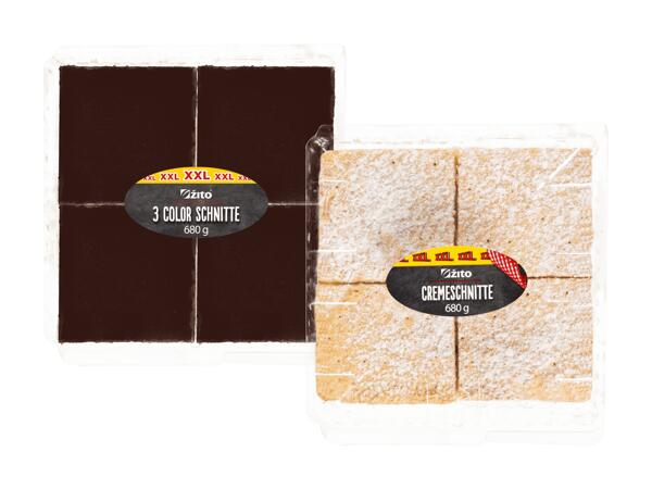 Cremeschnitte oder 3 Color Schnitte