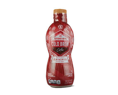 Barissimo Peppermint Mocha Cold Brew Coffee with Almondmilk