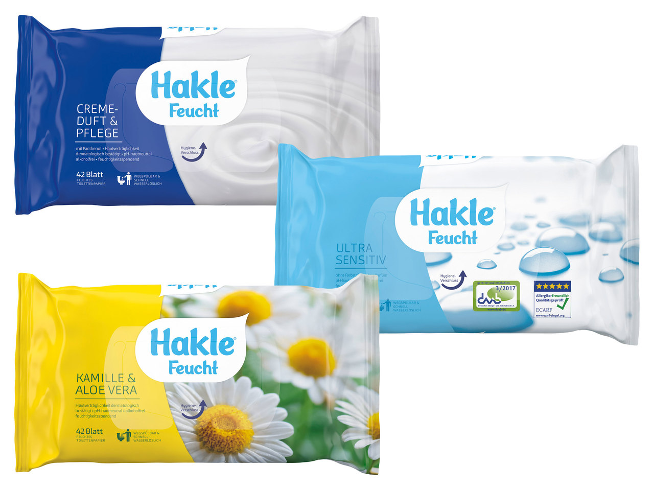 HAKLE Feuchtes Toilettenpapier
