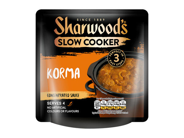 Sharwood's Slow Cooker Indian Ready Meals