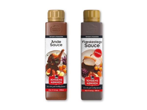 JENSENS KØKKEN Ande- eller flæskestegssauce