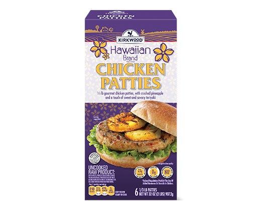 Kirkwood Roma or Hawaiian Chicken Patties